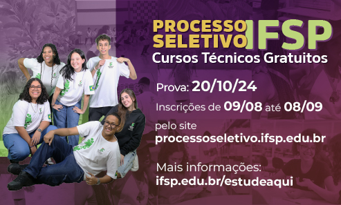   Candidatos podem se inscrever entre 9 de agosto e 8 de setembro