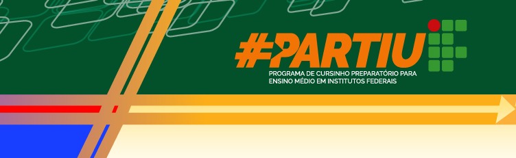 Seleção de estudantes: Partiu IF 2026