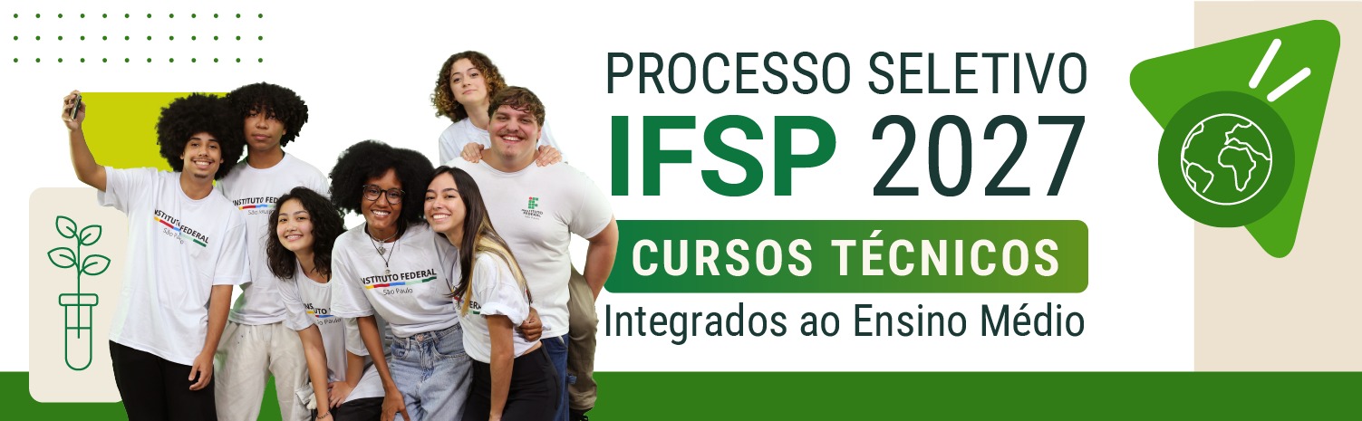 Processo Seletivo 2027 - Cursos Técnicos Integrados - Edital 166/2026